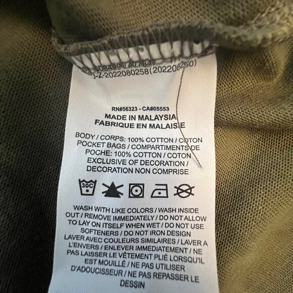 Nike Kids Olive Green T-Shirt Dress, Size Small‎ - Picture 8 of 9